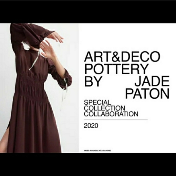 Zara Art & Deco Pottery Dress - Picture 4 of 4